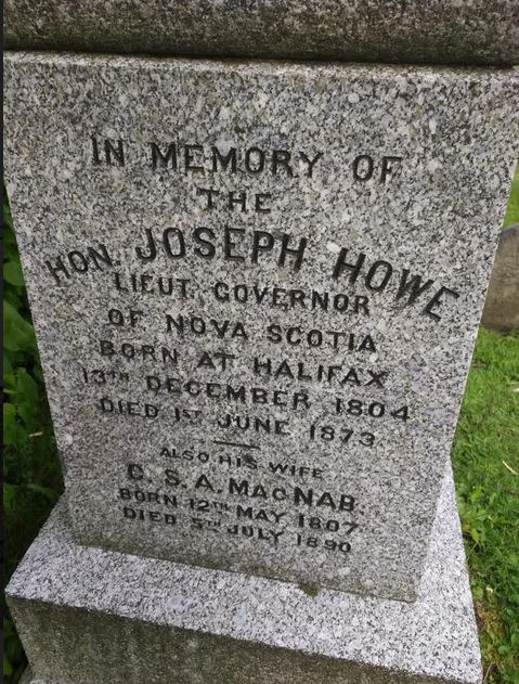 Praying At Joe Howe’s Grave & The Time I Met Conrad Black