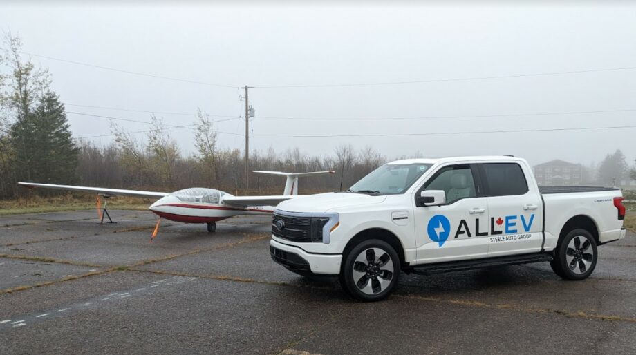 Aviation History At Debert Airport As Ford F-150 EV Launches Zero-Carbon Flight