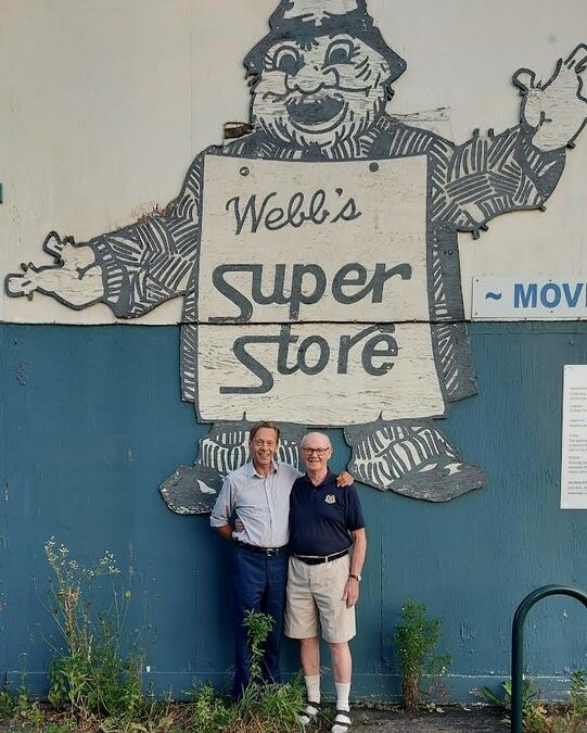 50 years Ago, James Colbeck Created Iconic Logo For Webb’s Super Store